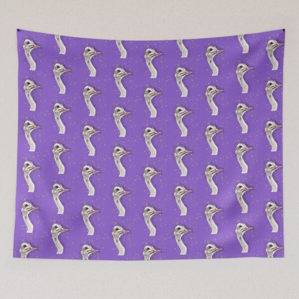 Item preview, Colourful iPad Drawing of Ostrich designed and sold by Sheila Singhal.