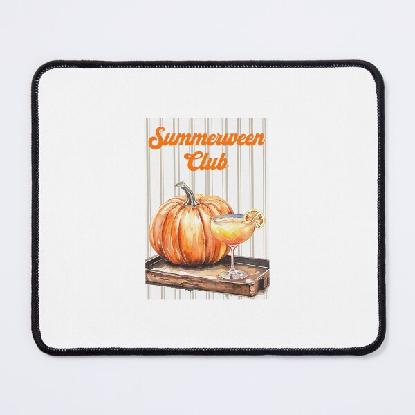 Item preview, Pumpkin Cocktail on a Beach Tray-Summerween designed and sold by GoxyVision.