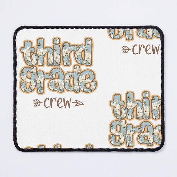 Item preview, Cute Floral Third Grade Crew Teacher Back to School 3rd Grade designed and sold by cidolopez.