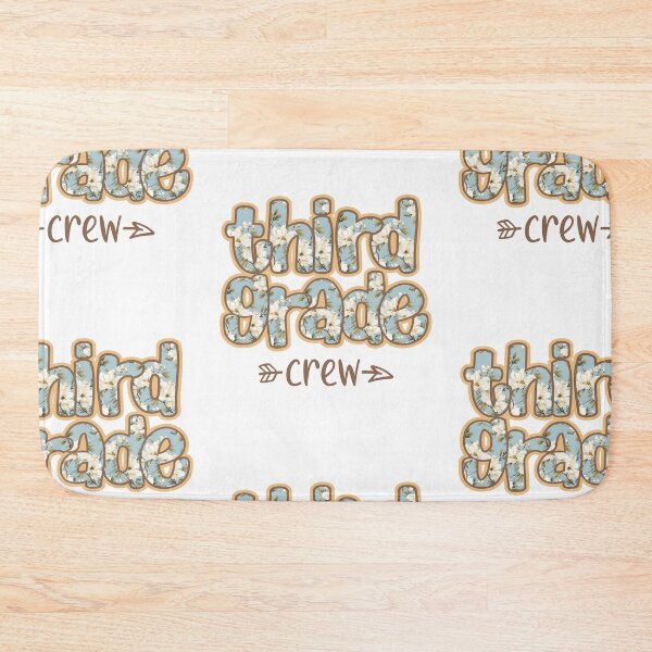 Item preview, Cute Floral Third Grade Crew Teacher Back to School 3rd Grade designed and sold by cidolopez.