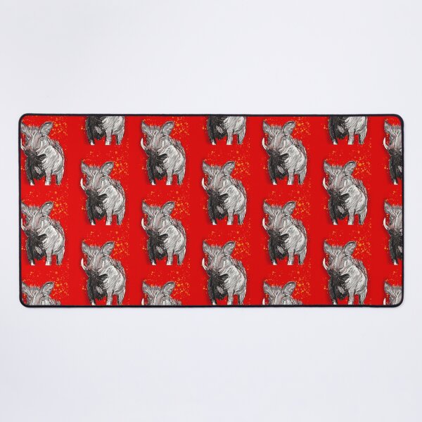 Item preview, Colourful iPad Drawing of Warthog designed and sold by Sheila Singhal.