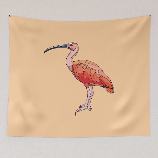 Item preview, Scarlet Ibis Bird designed and sold by Nisha Prabhu.
