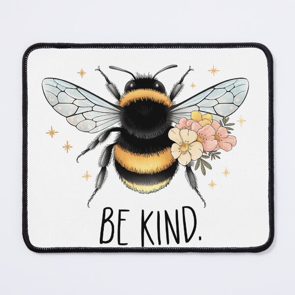 Item preview, Bee Kind – Cute Positive Message with a Bee designed and sold by EDigitalStore.