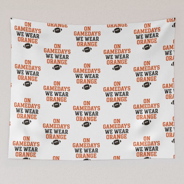 Item preview, On Gamedays We Wear Orange | Clemson Football Gameday Design designed and sold by astersgraphics.