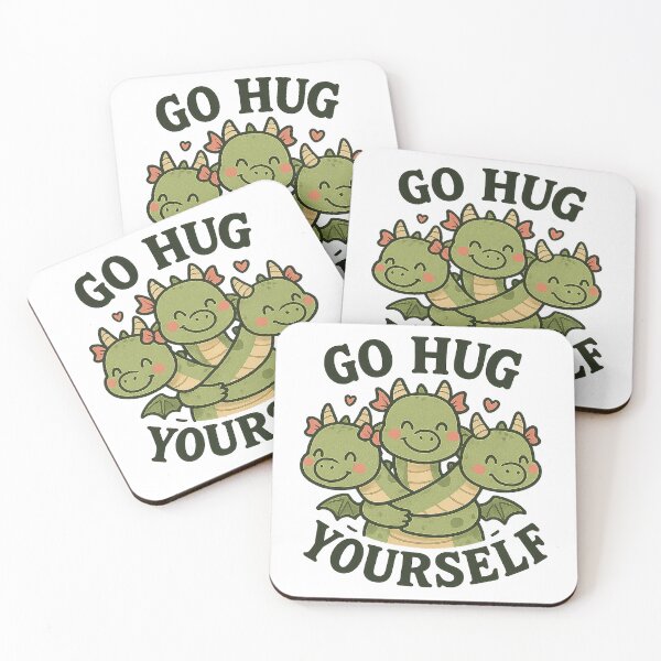 Item preview, Go hug yourself - three headed dragon  designed and sold by lliiaa1111.