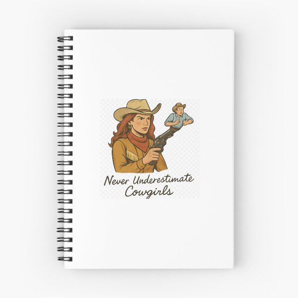 Item preview, Cowgirl Power: Never Underestimate Her / Fuerza Vaquera: Nunca Subestimes a Una Cowgirl designed and sold by Aucia.