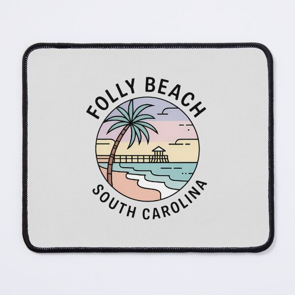 Item preview, Copy of Myrtle Beach Minimalist Line Art Badge – Pier & Palms Sticker designed and sold by Horizon Tales.