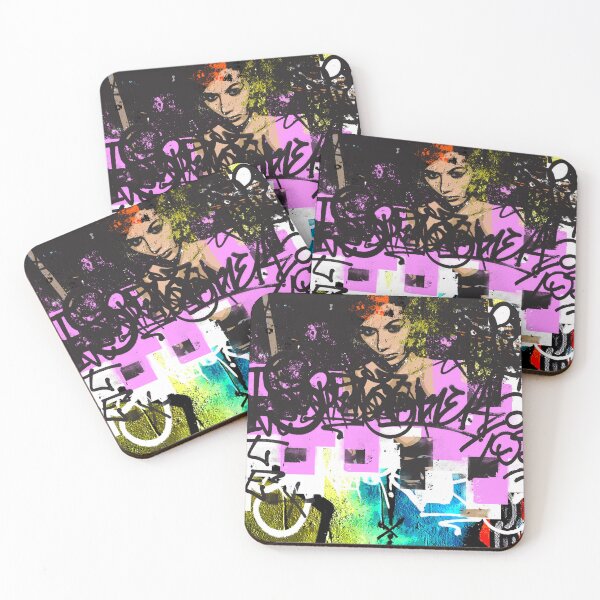 Item preview, Graffiti Girl - Print 11 designed and sold by SimsRice.