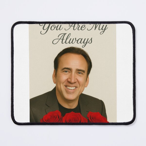 Item preview, Nicolas Cage Happy Valentine's Day funny prank love heart meme designed and sold by CheeseBlueprint.