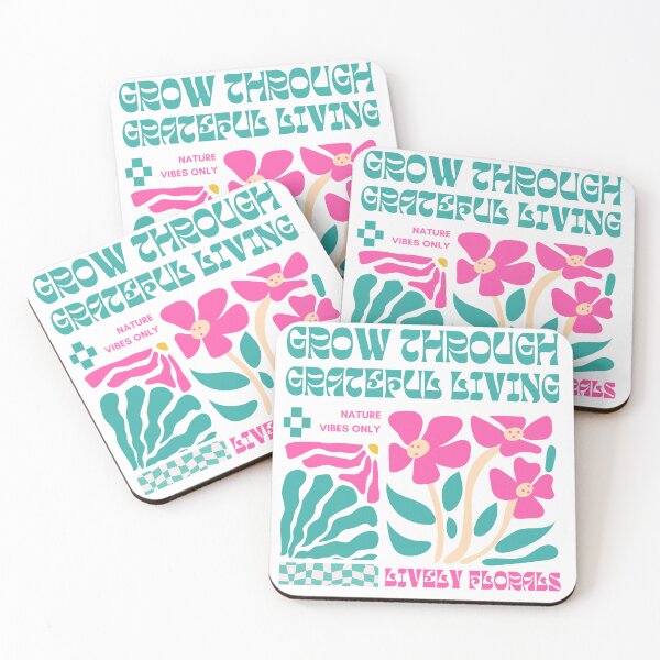 Item preview, Lively Floral ,Nature Inspired, Grateful Living, Eco-Friendly Gift,  designed and sold by SoulScriptSTU.