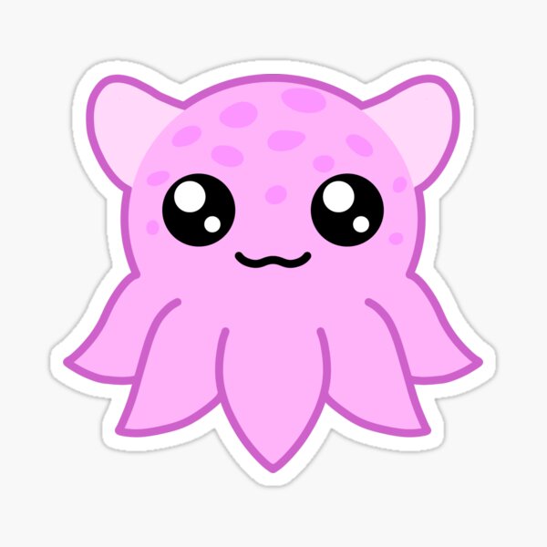 Item preview, Pink Dumbo Octopus  designed and sold by ScarletLilyShop.