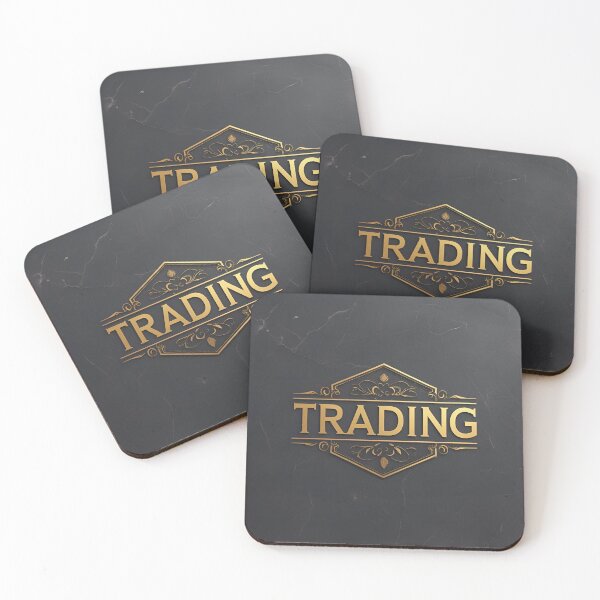 Item preview, Trading – Gold Text on Dark Background, funny, gifts, trading, forex,  designed and sold by Ewelina  Niemiec.