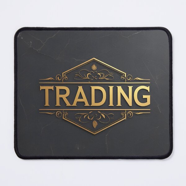 Item preview, Trading – Gold Text on Dark Background, funny, gifts, trading, forex,  designed and sold by Ewelina  Niemiec.