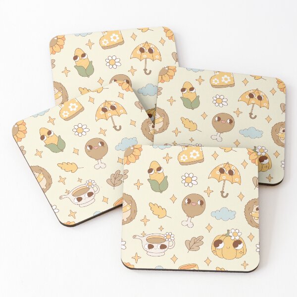 Item preview, Cute retro thanksgiving pattern  designed and sold by FatBirdie.