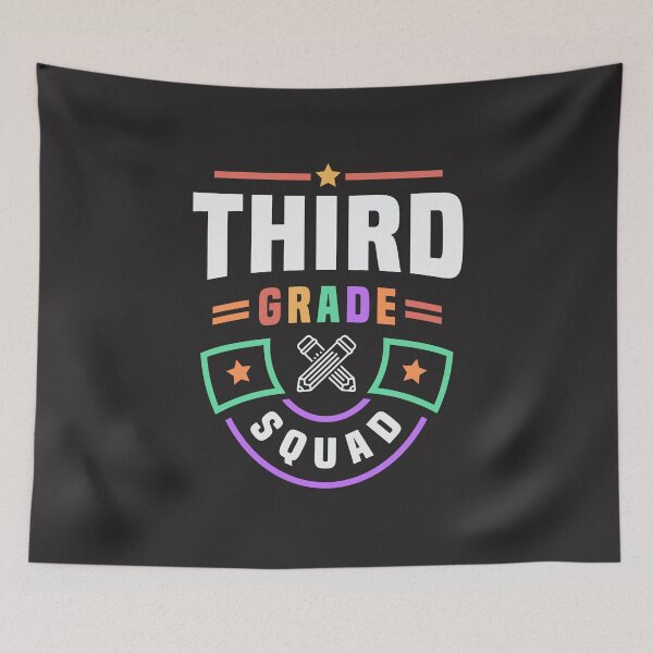 Item preview, Third Grade Squad Teacher Back to School 3rd Grade designed and sold by cidolopez.
