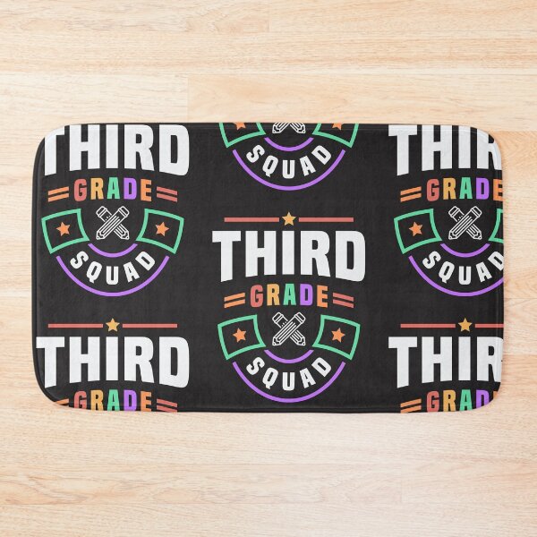 Item preview, Third Grade Squad Teacher Back to School 3rd Grade designed and sold by cidolopez.
