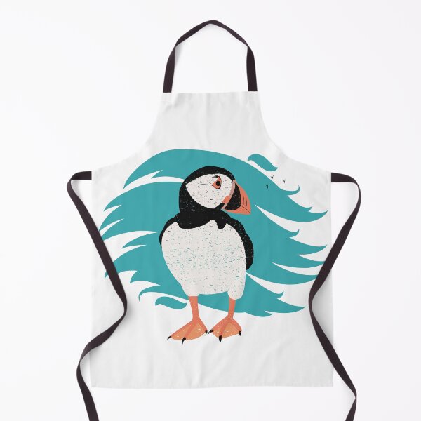 Item preview, Puffin looking out to sea designed and sold by LeahIngledew.
