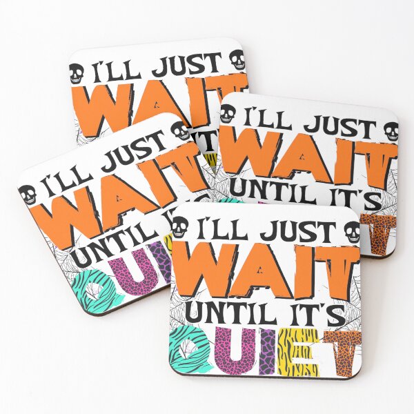 Item preview, I'LL JUST WAIT UNTIL IT'S QUIET ILLUSTRATION  designed and sold by svnj8.