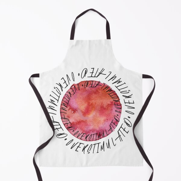 Item preview, Overstimulated Watercolor Mental Health Awareness Design designed and sold by Caroline-stuff.