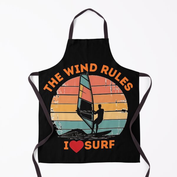 Item preview, The Wind Rules I Love Surf – Funny Gift for Surfer at Heart, Lifetime Surfer, Windsurfing Dad designed and sold by JoyMuse.