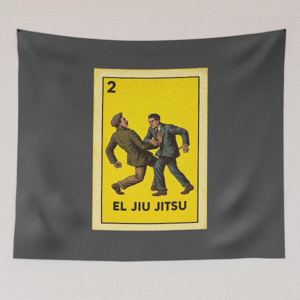 Item preview, Vintage Jiu Jitsu Loteria Card designed and sold by Kujo Dangerous Vintage.