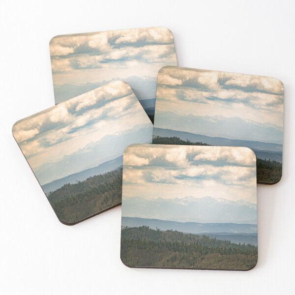Item preview, Layered Horizons – View of the Tatra Mountains from Beskid Żywiecki designed and sold by alicjamiekina.