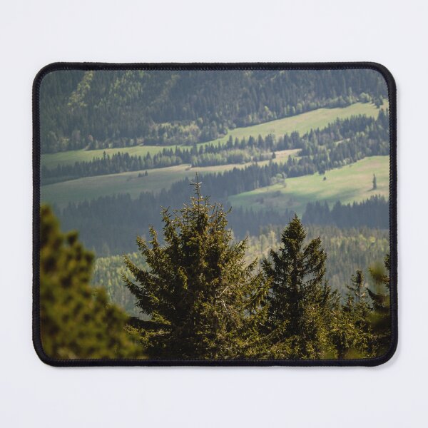 Item preview, Layers of Green – Forested Valleys in Beskid Żywiecki designed and sold by alicjamiekina.