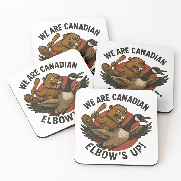Item preview, We Are Canadian, Elbows Up! designed and sold by VelvetRoom.