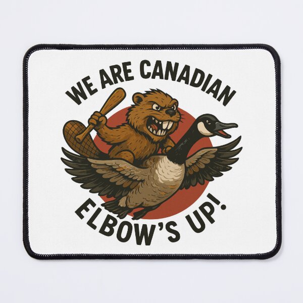 Item preview, We Are Canadian, Elbows Up! designed and sold by VelvetRoom.