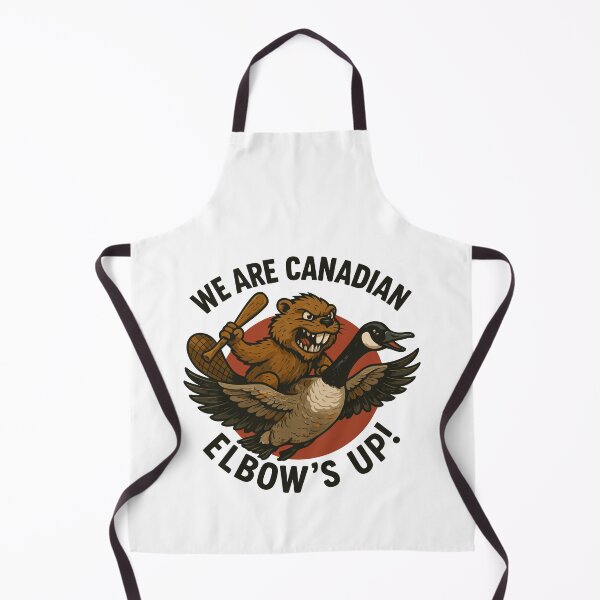 Item preview, We Are Canadian, Elbows Up! designed and sold by VelvetRoom.