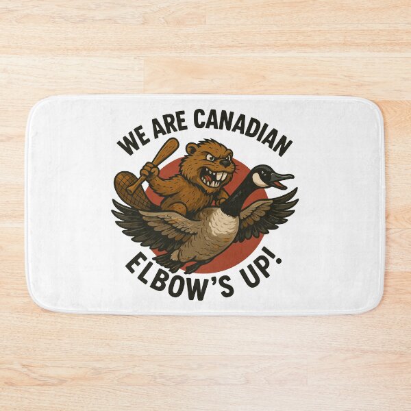Item preview, We Are Canadian, Elbows Up! designed and sold by VelvetRoom.