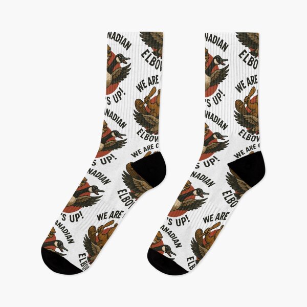 Item preview, We Are Canadian, Elbows Up! designed and sold by VelvetRoom.