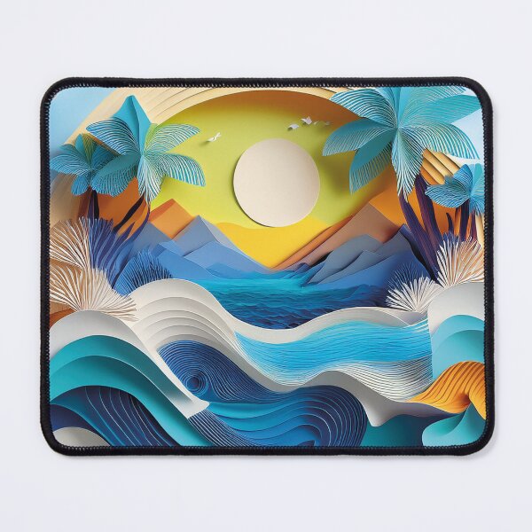 Item preview, Joyful Papercut Seascape designed and sold by Becky-Poppins.
