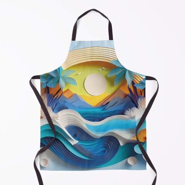 Item preview, Joyful Papercut Seascape designed and sold by Becky-Poppins.