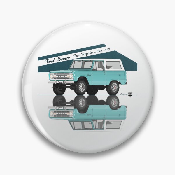 Item preview, Ford Bronco - Frost Turquoise (1965–1977) – The Original 4x4 designed and sold by Azaziel.