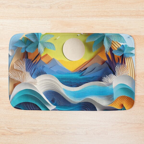 Item preview, Joyful Papercut Seascape designed and sold by Becky-Poppins.