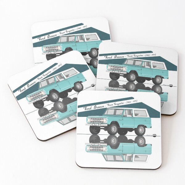 Item preview, Ford Bronco - Frost Turquoise (1965–1977) – The Original 4x4 designed and sold by Azaziel.