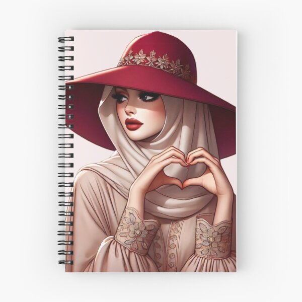 Item preview, Beige Abaya with Chic Hat – Elegant Modest Muslim Woman designed and sold by Lulunza.