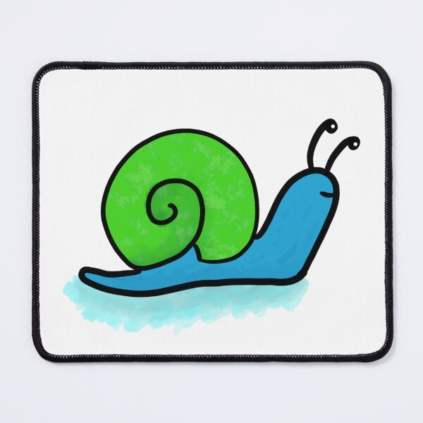 Item preview, Green and blue Snail designed and sold by Photosinic.