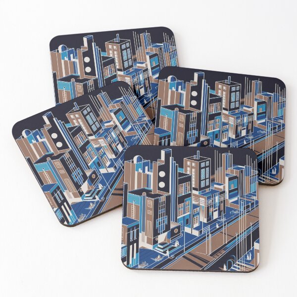 Item preview,  Abstract City 14 designed and sold by Tsveti Dinkova.