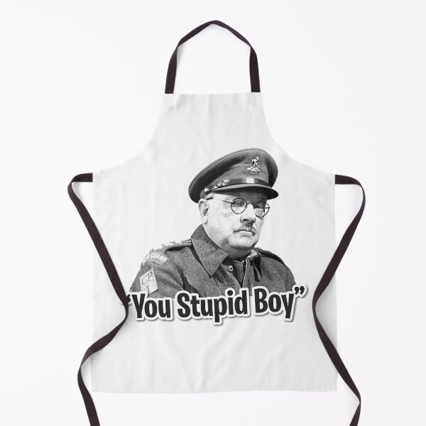 Item preview, Captain Mainwaring Stupid Boy designed and sold by Mirthful Merch.