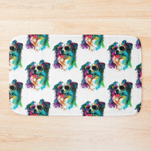 Item preview, Rainbow Pup: Colorful Dog Art for Animal Lovers designed and sold by OxmatDesign.