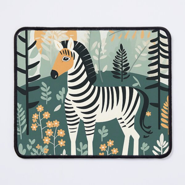 Item preview, A POETIC ZEBRA IMMERSED IN NATURE designed and sold by infinitearte.