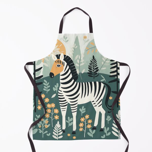 Item preview, A POETIC ZEBRA IMMERSED IN NATURE designed and sold by infinitearte.