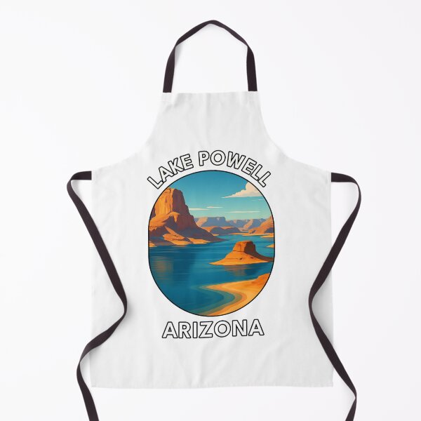 Item preview, Lake Powell Arizona Travel Poster – Scenic Desert Lake Art designed and sold by inkNext.