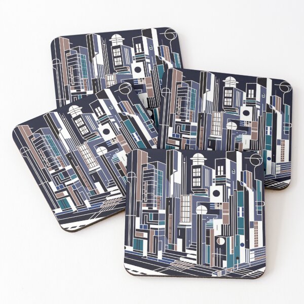 Item preview, Abstract City 17 designed and sold by Tsveti Dinkova.