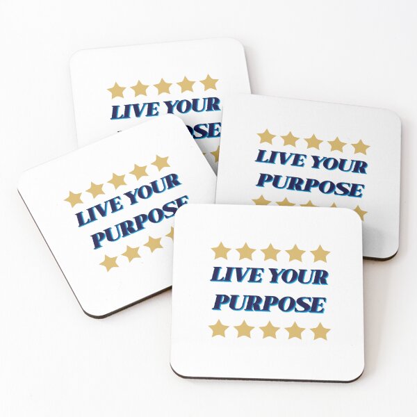Item preview, LIVE YOUR PURPOSE designed and sold by Pawprintgallary.