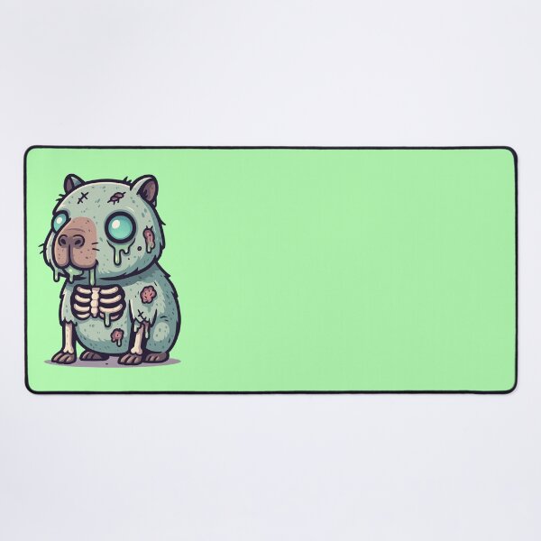 Item preview, Zombie Capybara – Cute and Creepy Undead Animal Design designed and sold by Design Delinquent.