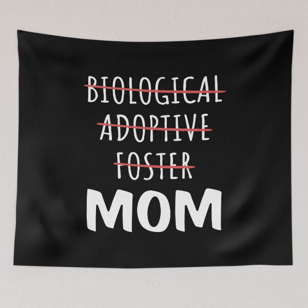 Item preview, Not Biological Adoptive Foster Just Mom I designed and sold by Lemon Pepper.