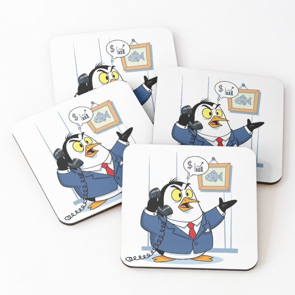 Item preview, Business Penguin on a Call designed and sold by HopaHope.